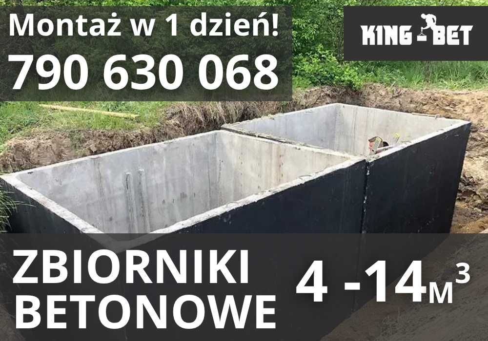 Szambo betonowe Warszawa | Montaż w 1 dzień | Producent
