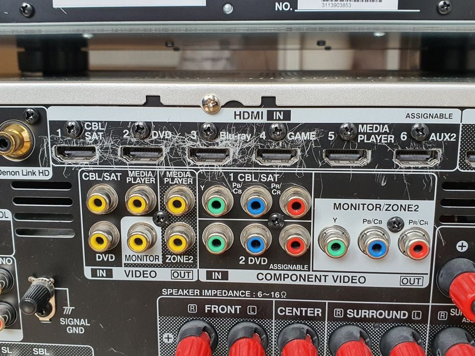 Denon AVR-3313 i Denon DBT-3313UD CD DVD