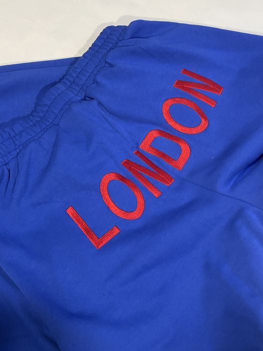 Штани спортивні Mowalola Ralph Lauren синій колір М-Л нові з бірками