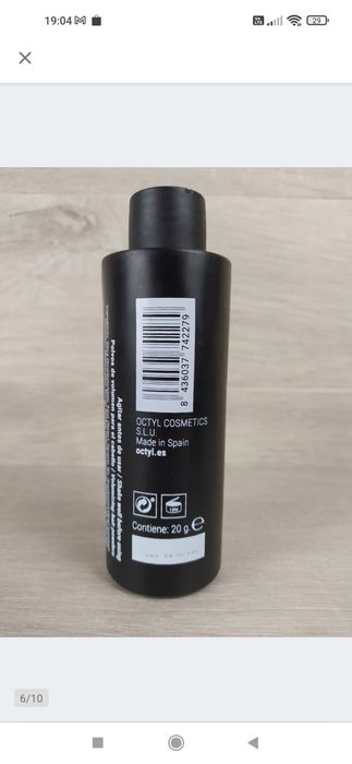 OCTYL Puder nadający objętość OPIS

Powystawowy.

Opakowanie kartonowe