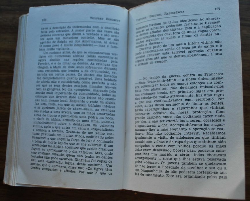 Vietnam Segunda Resistência de Wilfred G. Burchett (1º Edição 1966)