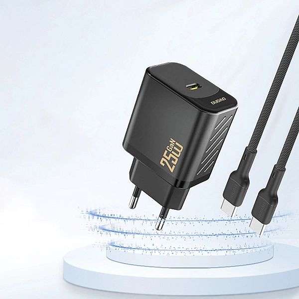 Ładowarka sieciowa Dudao A27/25W GaN USB-C - czarna