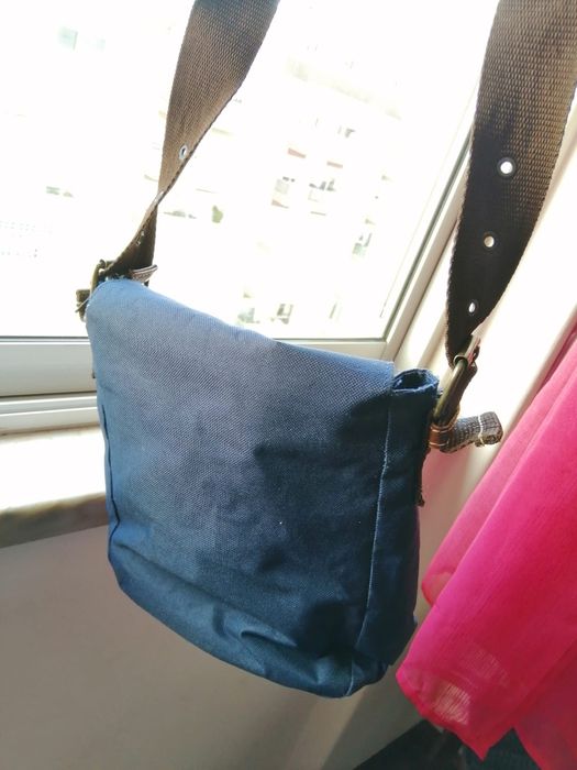 Bolsa de ganga azul tiracolo