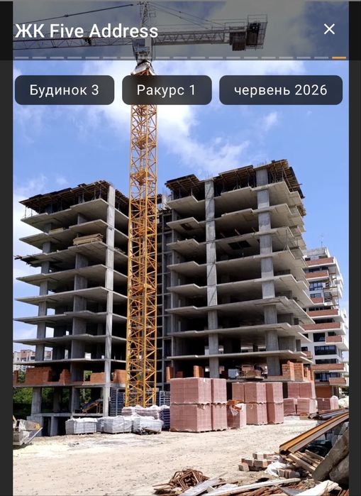 Продаж паркомісця ЖК Five Address 12,5м.к