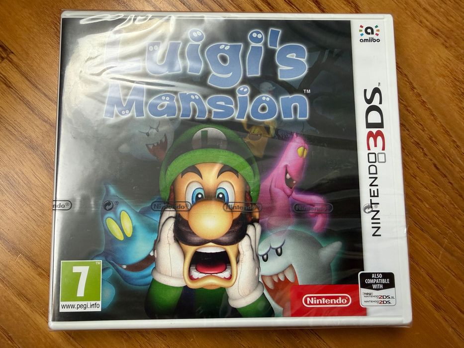 Luigis Mansion 3DS - gra nowa w folii