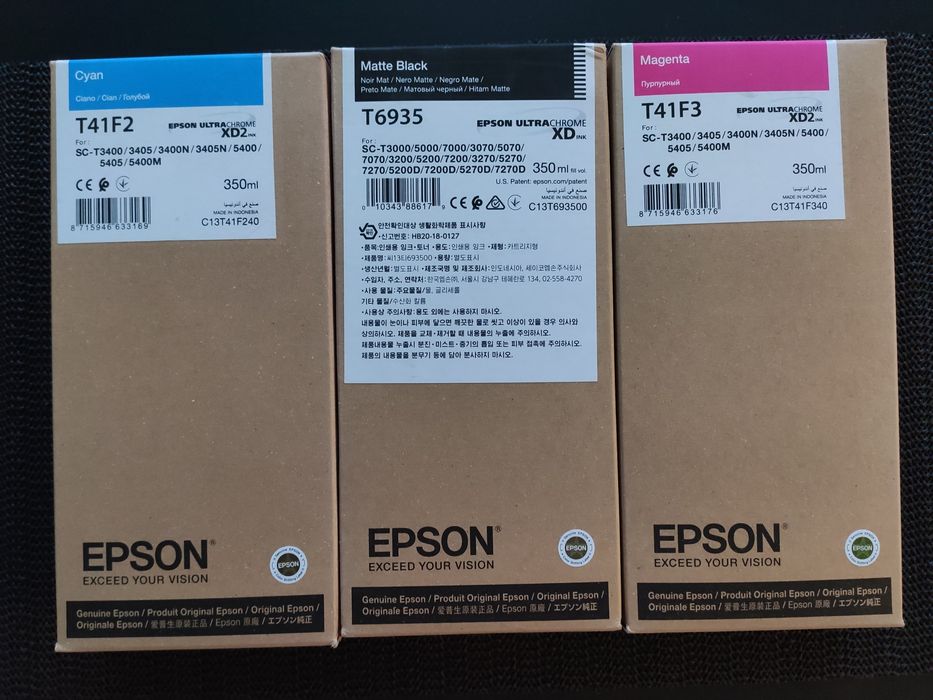 Tonery/ tusze do plotera EPSON