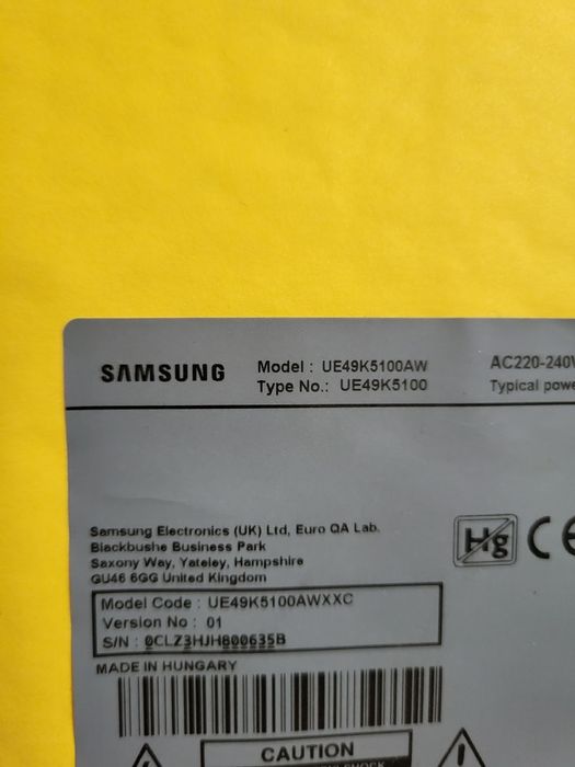 Fonte Tv Samsung UE49K5100AW