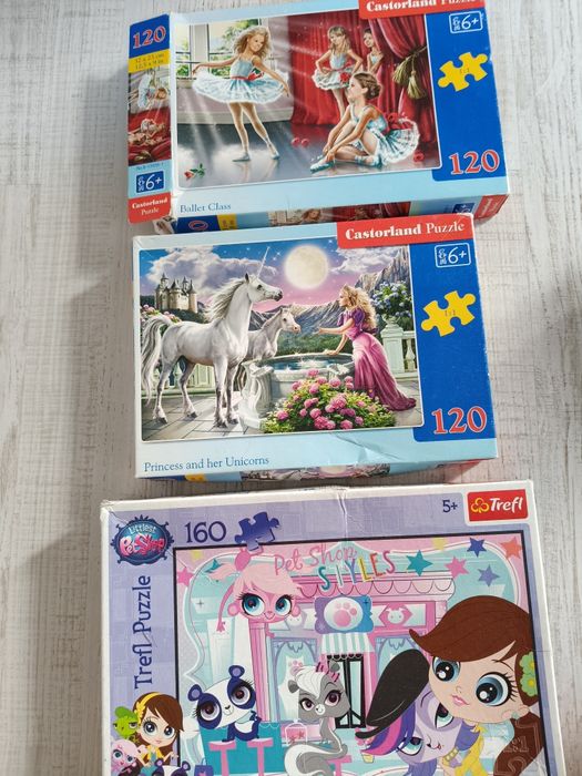 Puzzle dla dzieci oddam
