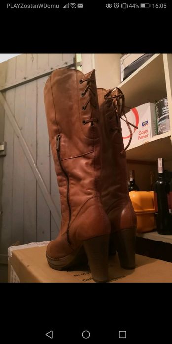 Kozaki skórzane Lasocki rozm. 39