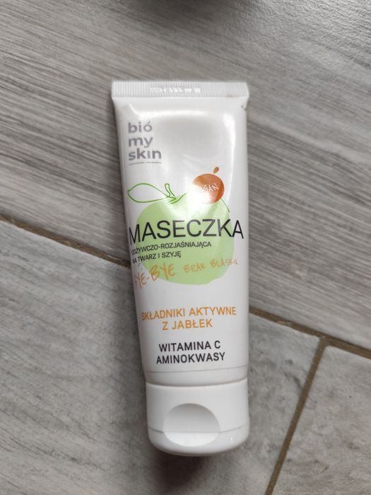 Maseczka odżywczo-rozjaśniająca Bio My Skin do twarzy i szyi 75ml