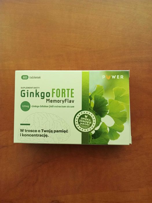 Pamięć i koncentracja Ginkgo Forte MemoryFlav 60 tabl