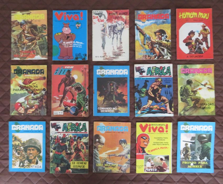 Lote de revistas SORTIDAS de BD (desde 3€/cada)