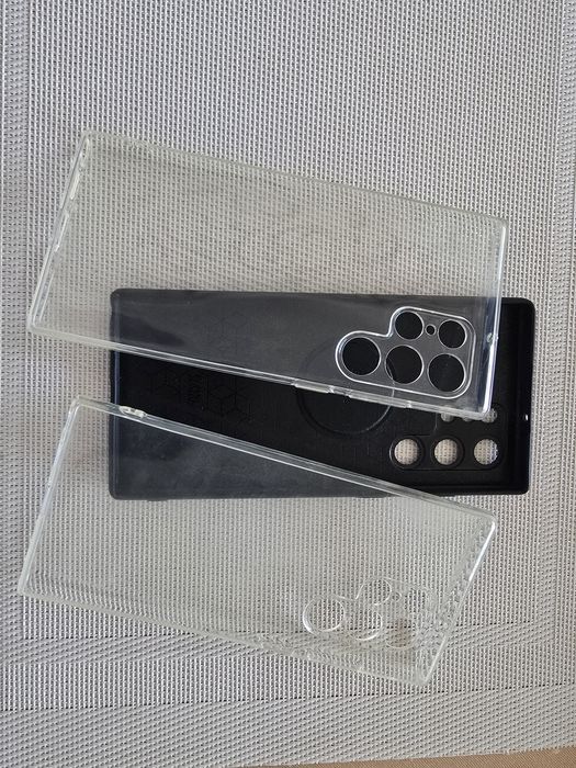 2 szt silikonowe etui s22 ultra