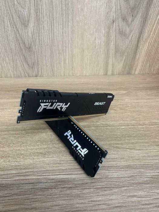 Память DDR Kingston DDR4 2x16GB/3200 Fury Beast Black
