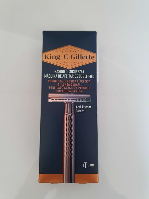 King c gilette dupla lamina