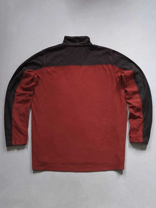 Mountain Warehouse Men's Argyle Fleece Zip Neck Dark Grey/Red