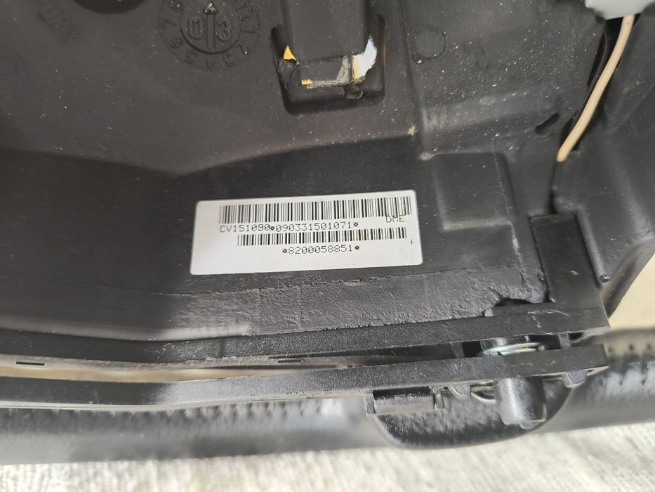 Kierownica skórzana odnowiona renault Clio 2 / Thalia 1