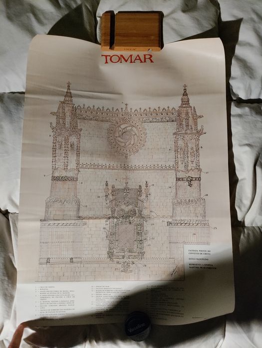 Poster Janela do Convento de Cristo Tomar