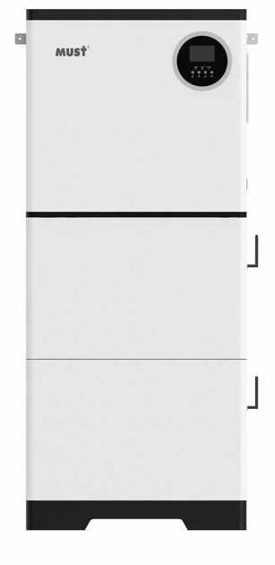 Гібридний інвертор, MUST HBP1800 ES 5,5 кВт, 5,12 кВт·год, LiFePO₄,