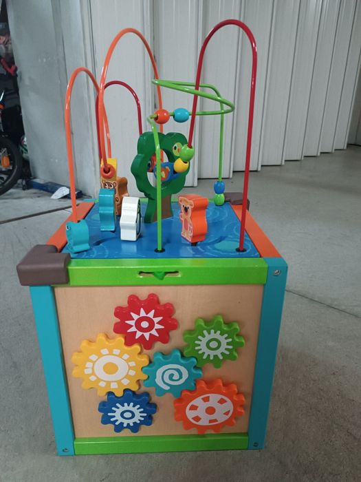 Cubo de atividades com 5 faces, "Imagination Discovery"