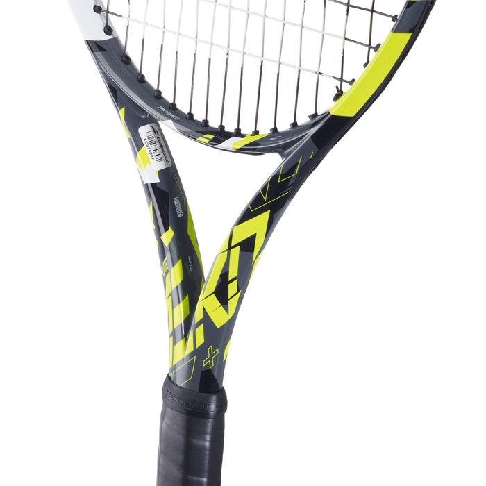 RAQUETE DE TÉNIS ADULTO - BABOLAT PURE AERO CINZA AMARELO 300g