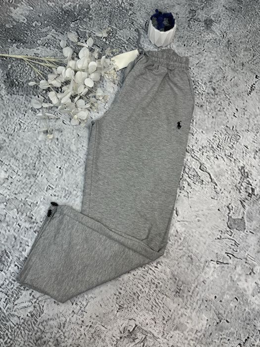 Штаны Polo Ralph Lauren черные мужские широкие штани Поло Ральф Лоурен