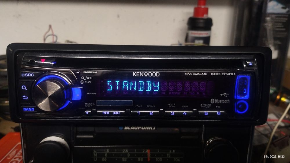 Radio Kenwood KDC-BT41U bluetooth do rozmów USB CD aux sprawne