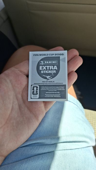 Cromos Extra sticker