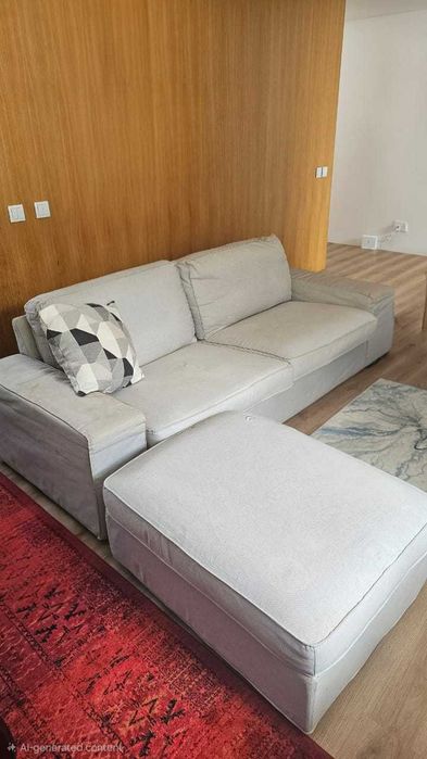 Sofa +  footstool
