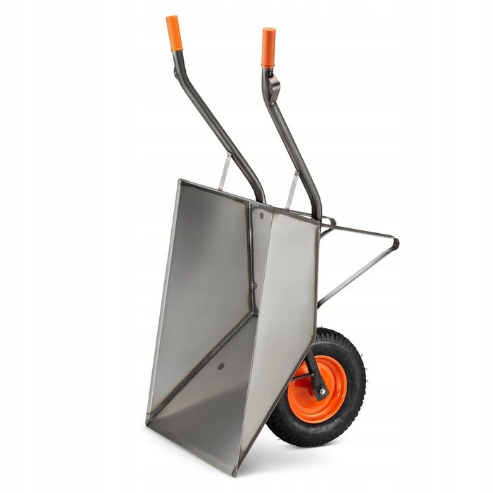Transportowe pojemnik 120L 210kg metalowy do magazynowania