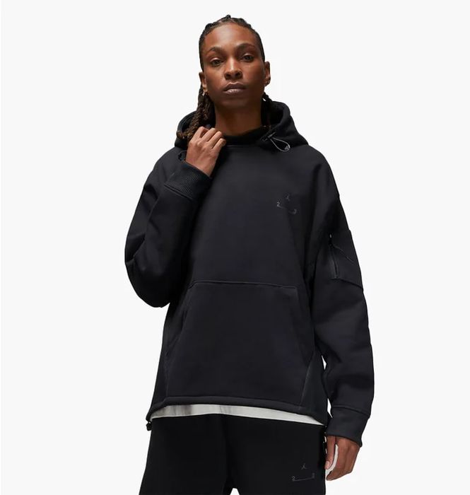 Оригінал! Худі Jordan 23 Engineered Fleece Pullover (чорне) (S)