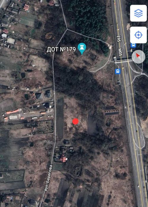 Терміновий продаж. Віта поштова, вул .Берегова, від 20 соток до 1 га.