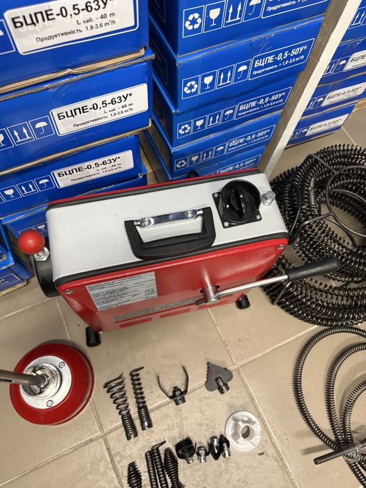 Машина для чищення трубопроводів труб (850 Вт, 20 – 150 Ø)Rothenberger