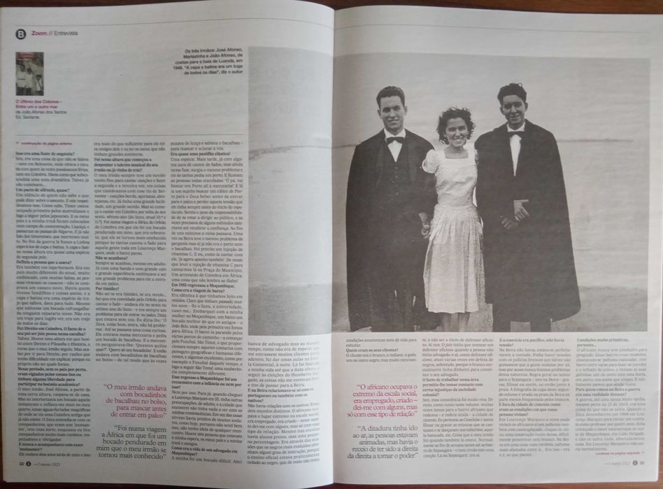 José Afonso	- - -		Jornal "I" 5 de Março de 2021	- - - - -	Jornal