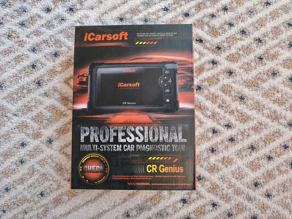 iCarsoft CR Genius — Máquina de diagnóstico auto profissional multimarcas
