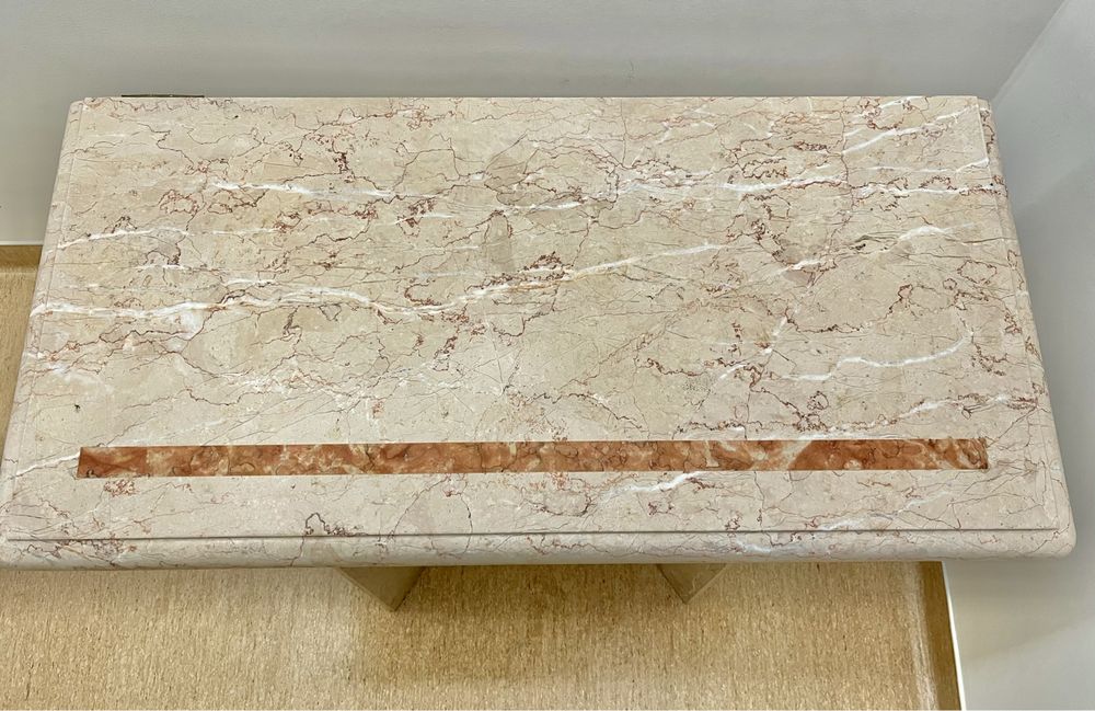 Mesa / Secretária em Granito Rosa