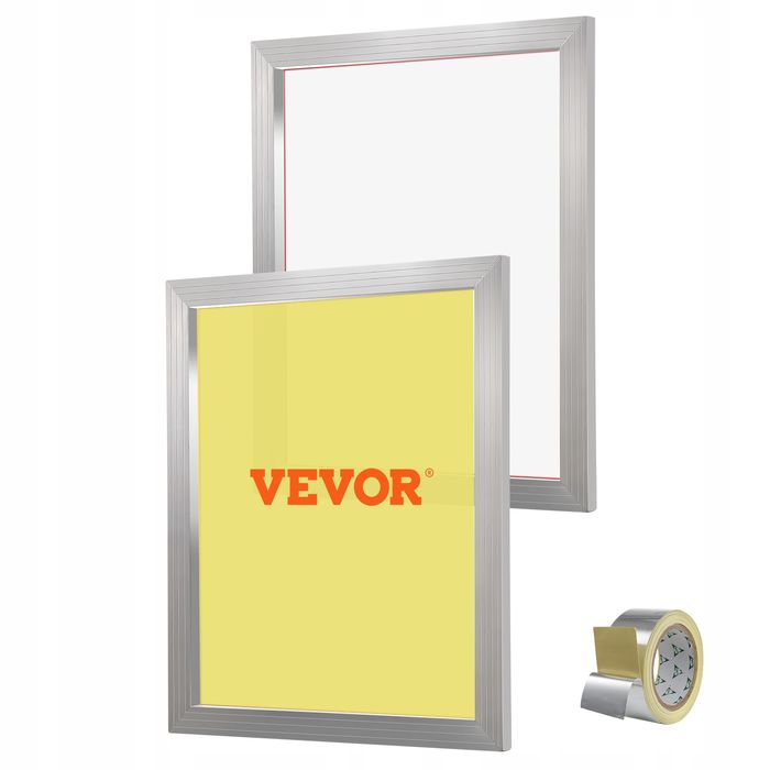 Zestaw do sitodruku VEVOR 2-CZĘŚCIOWA aluminiowa rama 50.8X61CM mocna