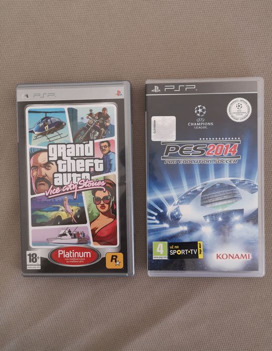 GTA Vice City Stories + PES 2014 para PSP