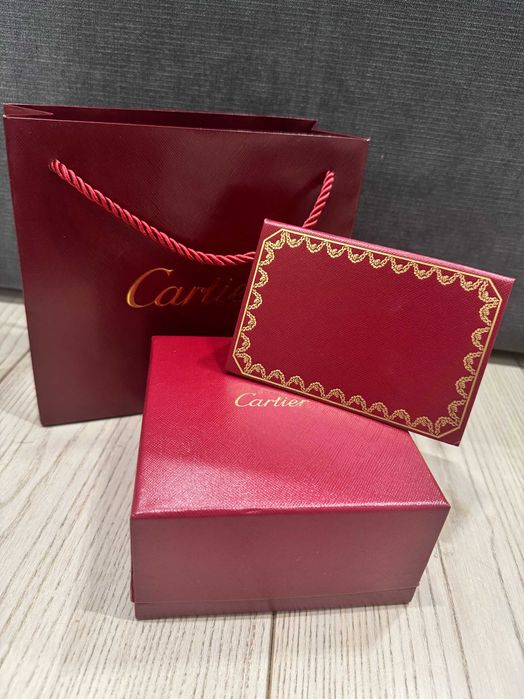 Набір Cartier: Коробка, Пакет та сертифікат Cartier