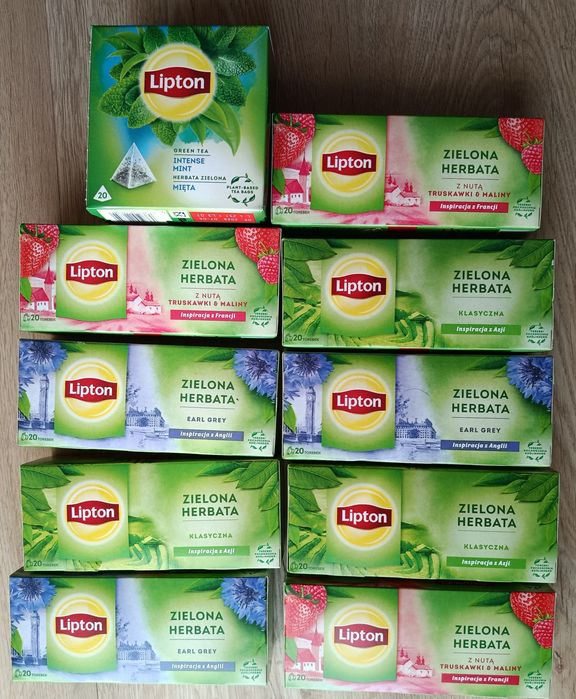Zestaw herbat Lipton różne smaki
