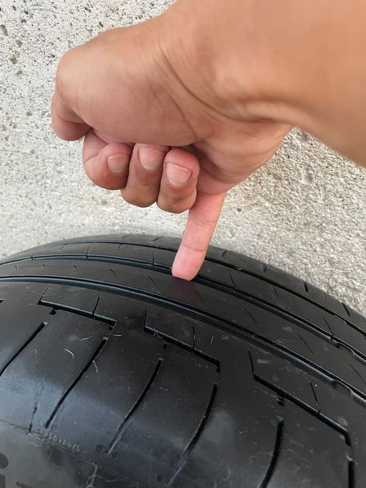 Jantes Originais VW 16" c/ Pneus Praticamente Novos (Continental/EcoVision)