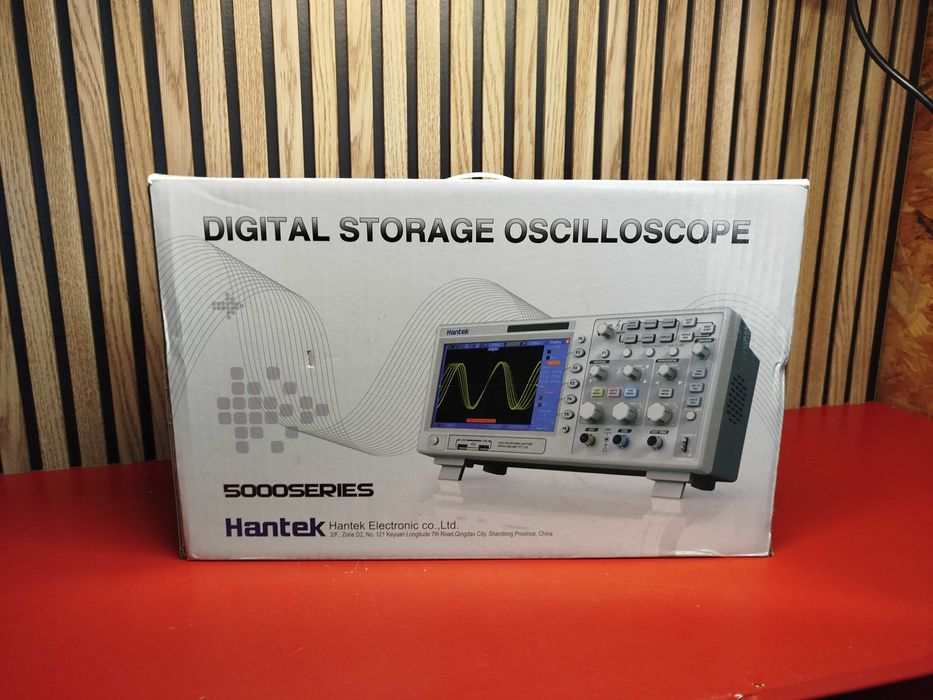 Osciloscópio digital Hantek DSO5102P 100Mhz 1GSa/s