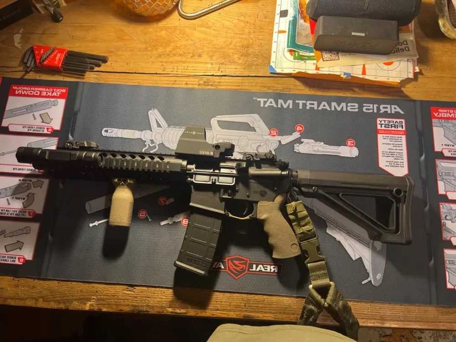 Цевьё Квадрейл AR-15 4 планки пр-во Monstrum Tactical USA Длина 25 см