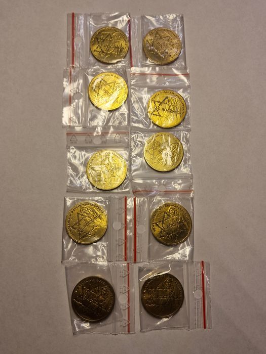 Zestaw monet 2zł okolicznościowe Powstanie w Getcie Warszawskim