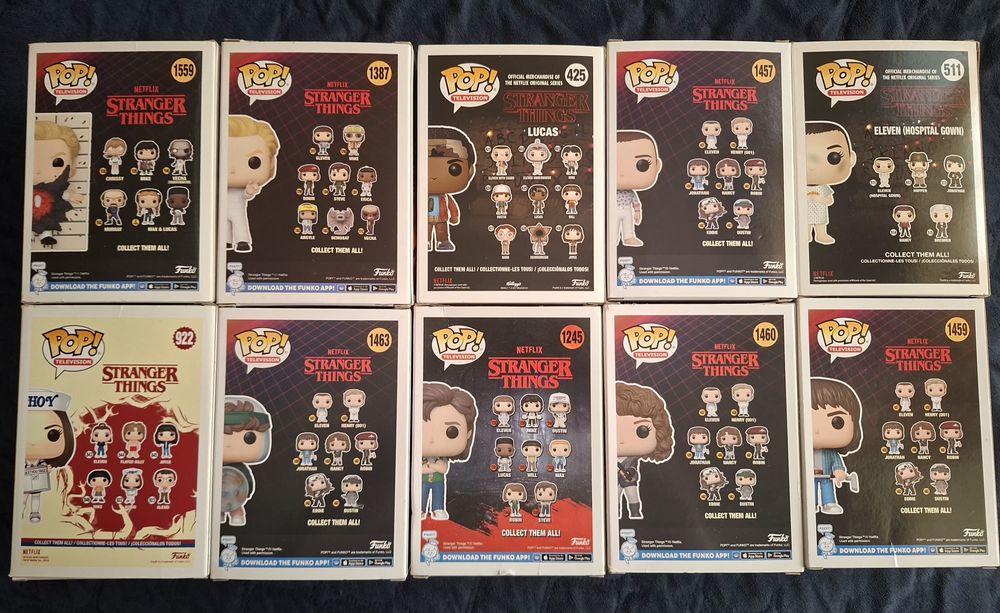 Funko pop - Stranger Things - coleção