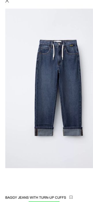 Джинси Zara для хлопчика, розмір 128, нові, з бірками