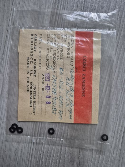Podkładki ślizgowe  10 szt  Unitra eltra do magnetofon MU 300S