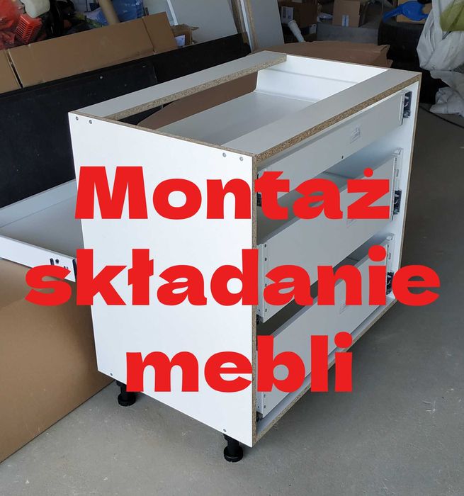 Składanie Montaż Mebli Kuchennych Ikea, Leroy i inne