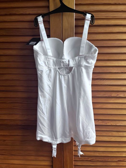 Gorset Gossard Retrolution VIP 70C 32C ivory corselette ślub