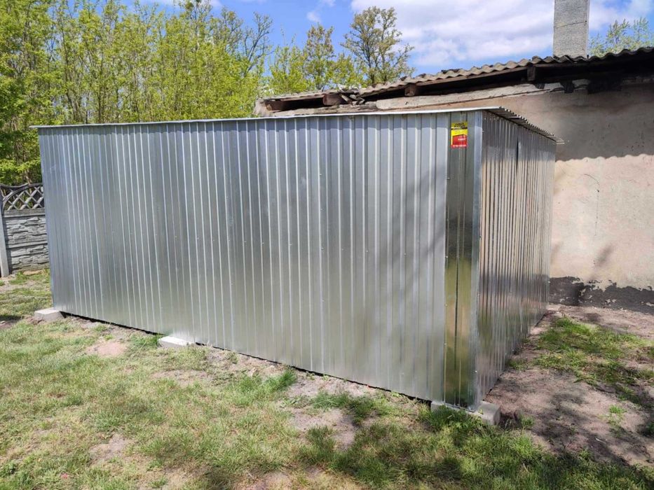 Garaż blaszany 3x5 II gatunek Stęszew